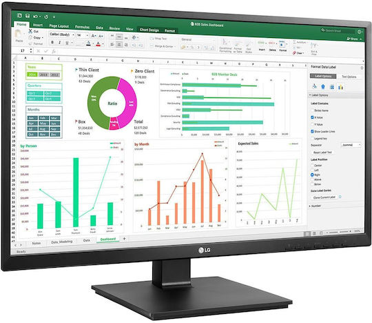 LG 27BN55UP-B IPS HDR Monitor 27" FHD 1920x1080 with Response Time 5ms GTG