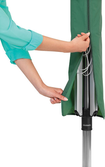 Brabantia Lift-O-Matic Πτυσσόμενη Απλώστρα Δαπέδου για το Κήπο Μεταλλική με Μήκος Απλώματος 40m