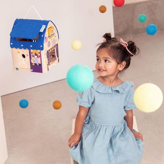 Lilliputiens Baby Toy Activity House made of Wood for 36++ Months