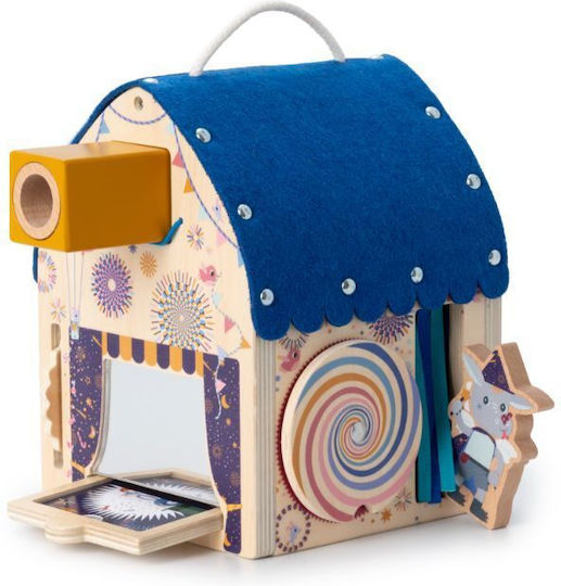 Lilliputiens Baby Toy Activity House made of Wood for 36++ Months