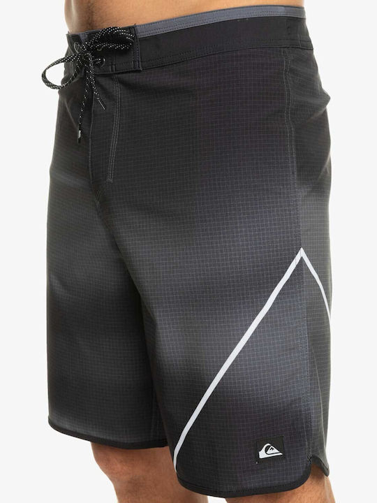Surfsilk New Wave Men's Swimwear Shorts Black with Patterns