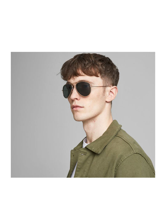 Jack & Jones Jacryder Bărbătești Ochelari de soare cu Cadru Bright Gold
