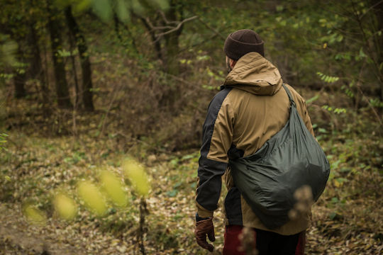 Helikon Tex Carryall Backup Στρατιωτικό Τσαντάκι Ώμου από Πολυεστέρα Μαύρο
