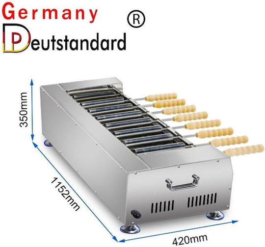 Electric Bakery Oven Chimney Cake H115xW42xH35cm