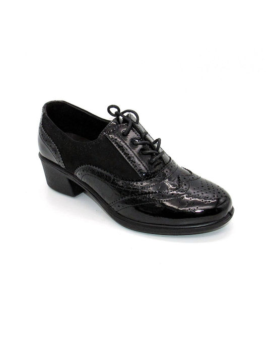 Loafers pentru femei Oxford'sToe KYL K2026001 Negru