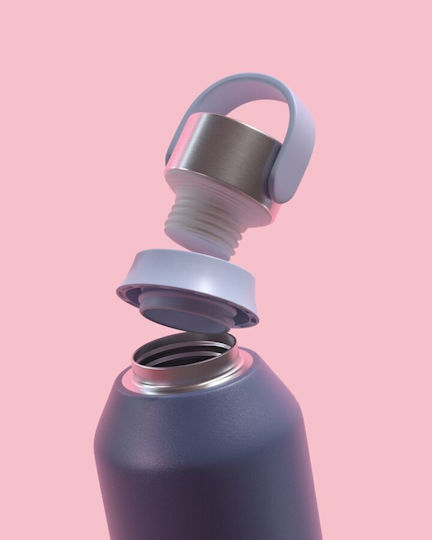 Chilly's Series 2 Thermosflasche Rostfreier Stahl BPA-frei 350ml Rosa
