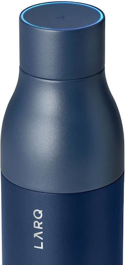 LARQ PureVis Μπουκάλι Θερμός Ανοξείδωτο 500ml Monaco Blue