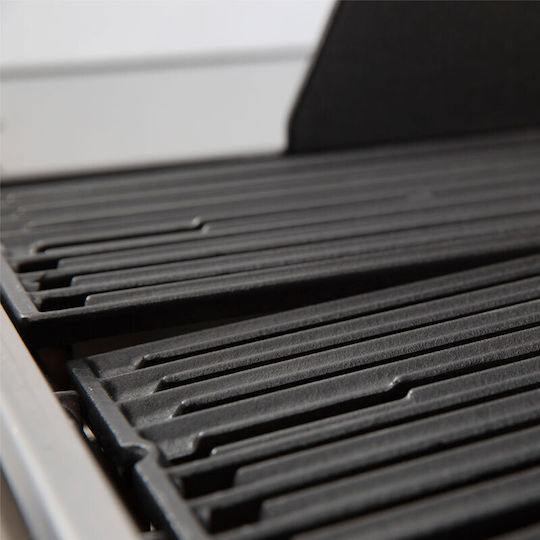 Broil King Baron 420 Gasgrill Gusseisen Rost 65cmx44cmcm mit 4 cm 11.4kW