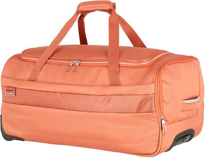 Travelite Miigo Sack Voyage 80Es Orange mit Rädern L63xB36xH33cm.