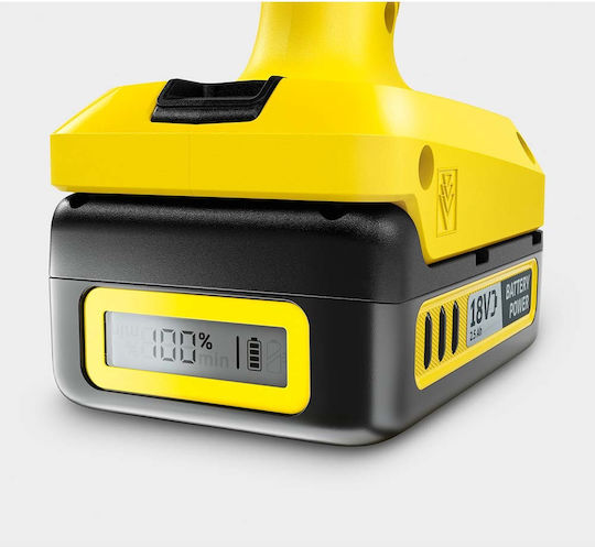 Karcher KHB 4-18 Pressure Washer Battery 18V 1x2Ah with Pressure 21bar