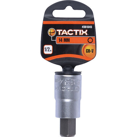 Tactix Allen CR-V socket Walnut with Allen Head and Socket 1/2'' H14