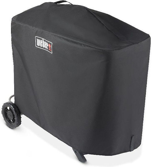 Weber Grill Cover Black Compatible with the Traveler from Polyester 99.6x55.88x143.8cm