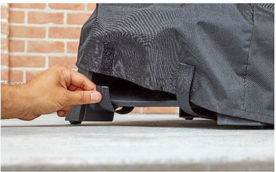 Weber Premium Grill Cover Black Compatible with the Pulse 1000 from Polyester with UV Protection 35.9cmx52.8cmx63cmcm