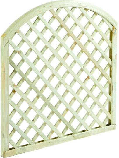 Arch (6x6) Wood Trellis Beige 90x90cm