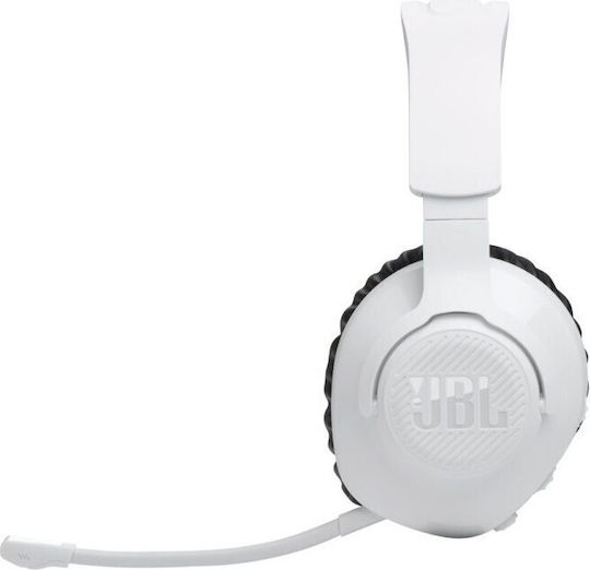 JBL Quantum 360P Drahtloses Über Ohr Gaming-Headset mit Bluetooth / USB Konnektivität Weiß für PS5