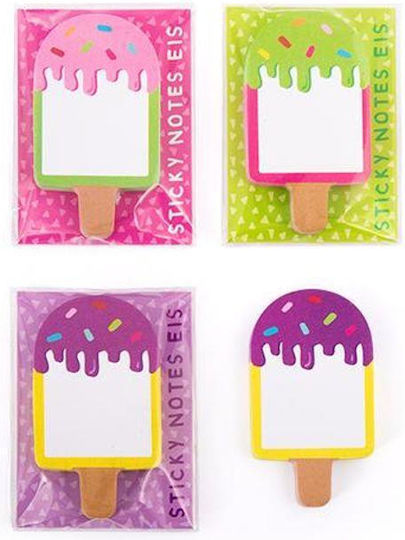 Trend Haus Листчета За Бележки 80 Листа 6x6бр Feelings Mini Sticky (Различни цветове)