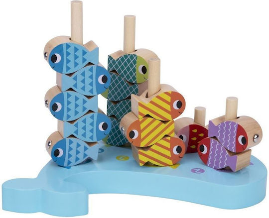 Board Game Balancing Fish for 1-5 Players 4+ Years Old (EN) Goki
