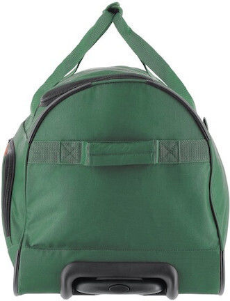 Travelite Basics Reisetasche 89Es Grün mit Rädern Stoff L71xB36xH31cm