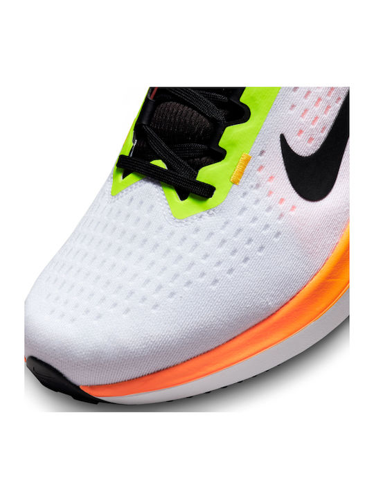 Air Winflo 10 Sport Shoes Running White / Volt / Laser Orange / Black