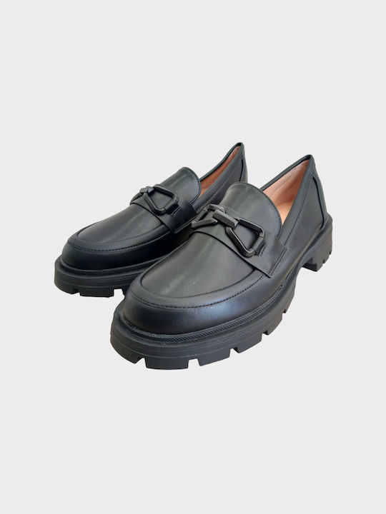 Mocasini pentru femei Negru cod 259