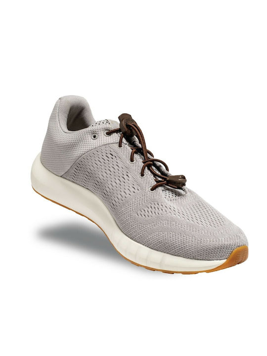 Lock Laces Κορδόνια Παπουτσιών Ελαστικά Καφέ 2τμχ 122cm