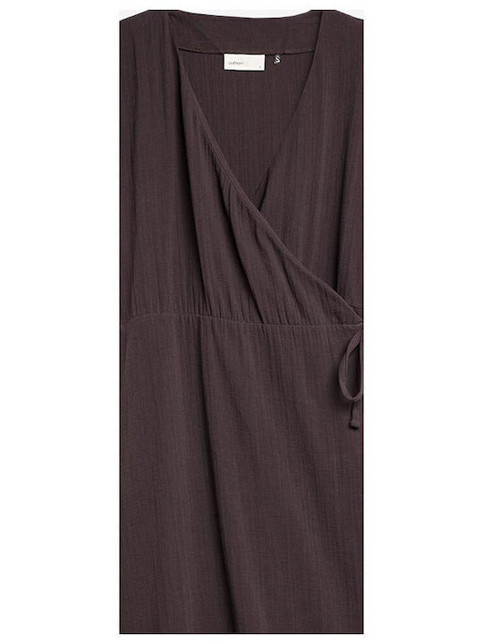 Rochie De Vară Midi Wrap-Around Violet