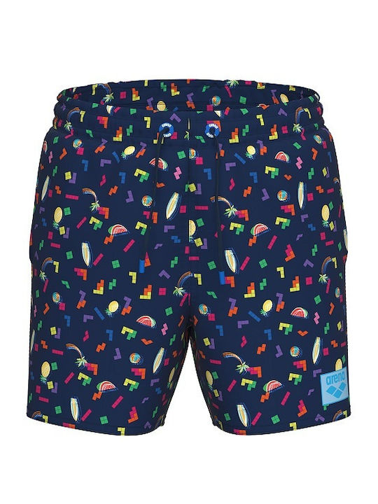 Arena Costum de baie pentru copii Pantaloni scurți de înot Albastru Arena Costum de baie pentru copii Pantaloni scurți de înot Albastru