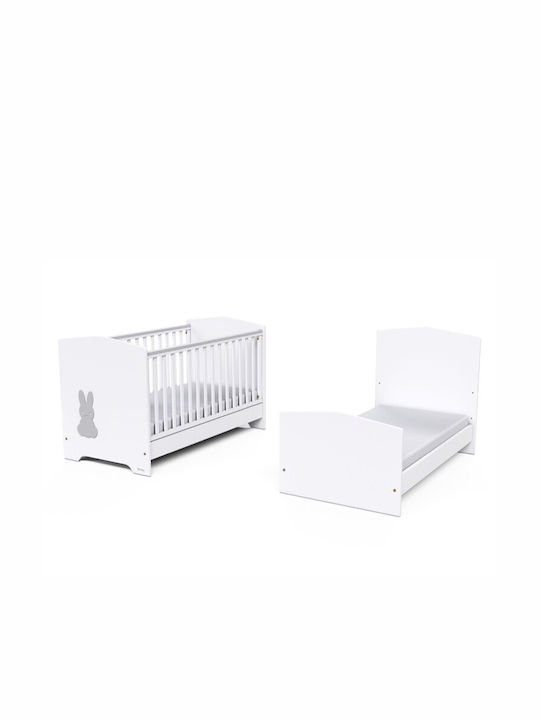 Casababy Κούνια Πολυμορφική Rabbit για Στρώμα 70x140cm