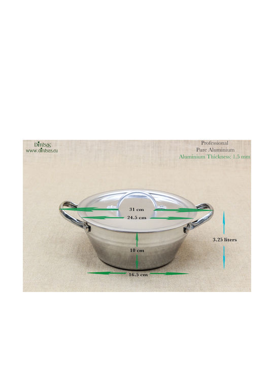 Fryer Pot made of Aluminum 3.5lt / 22cm