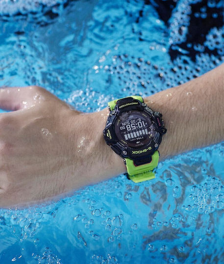 Casio G-Shock GBD-H2000-1A9 60mm Smartwatch (Green)