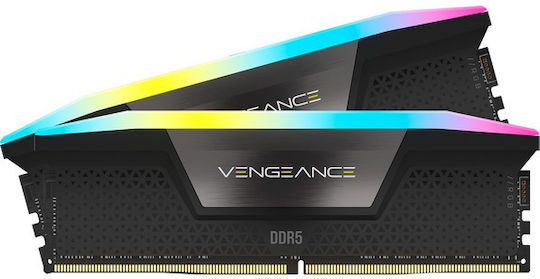 Corsair Vengeance DDR5 32GB RAM με 2x16GB Modules και Ταχύτητα 6400 για Desktop