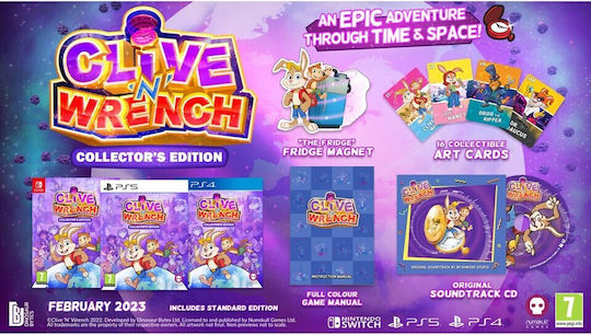 Clive 'N' Wrench Колекционерско Издание PS4 Игра