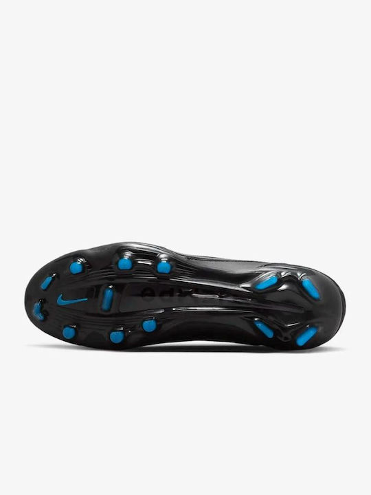 Nike Low Football Shoes FG with Cleats Black / Summit White / Light Photo Blue / Dark Smoke Grey