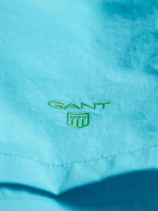 Gant Kids Swimwear Swim Shorts Turquoise