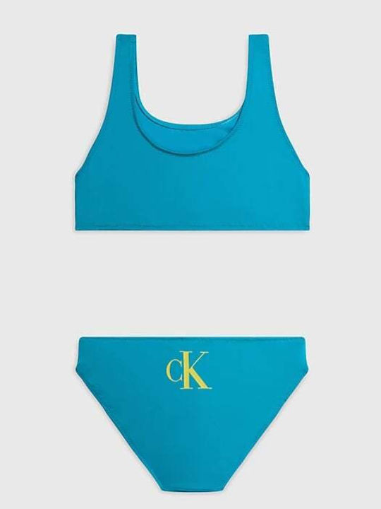 Calvin Klein Kids Swimwear Bikini Turquoise