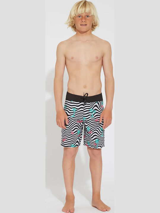 Volcom Flamingbros Mod K Kids Swimwear Swim Shorts Multicolour