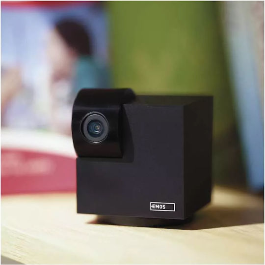 Emos H4051 IP Камера за наблюдение Wi-Fi HD 720P Черен