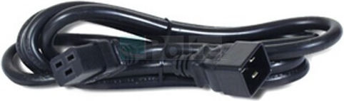 APC IEC C19 - IEC C20 Cable 4.5m Μαύρο AP9887