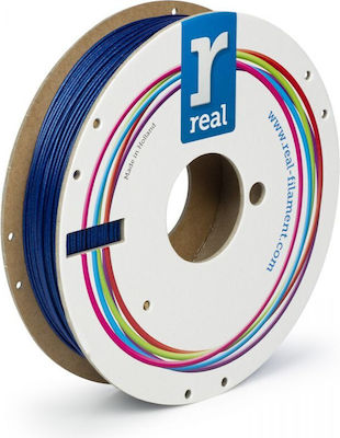 Real Filament PLA 3D Printer Filament 1.75mm Sparkle Blue Crystal 0.5kg