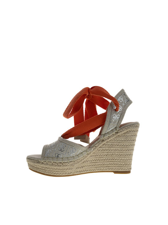 Guess Damenplattformen im Espadrilles-Stil Beige