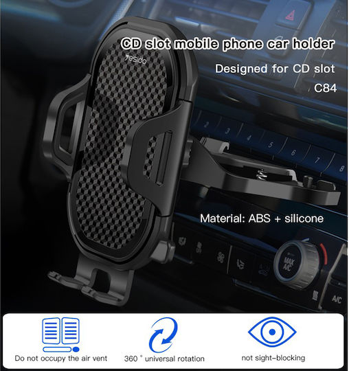 Yesido C84 Auto Handyhalterung mit Koffer Schwarz