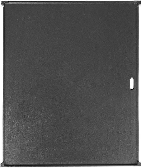Thermogatz Baking Plate Double Sided with Cast Iron Flat & Grill Surface 22x42cm