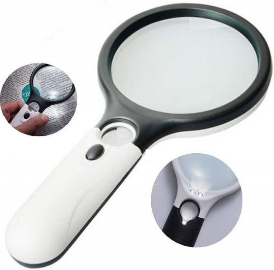 Magnifying Lense with Light 90mm 3 Led 1pcs