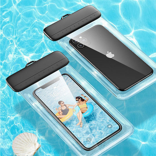Lamtech Slip Αδιάβροχη Θήκη έως 7.2" Μαύρο LAM112853