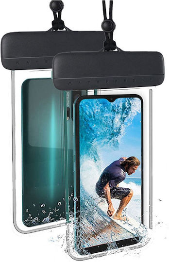 Lamtech Slip Αδιάβροχη Θήκη έως 7.2" Μαύρο LAM112853