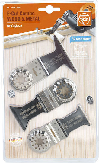 Fein E-Cut Combo Starlock Мултифункционално Острие за Инструменти 35222967100