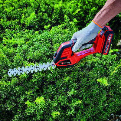 Einhell GE-CG 18/100 Li Solo Hedge Trimmer Battery 18V Telescopic with Blade 20cm 3410310