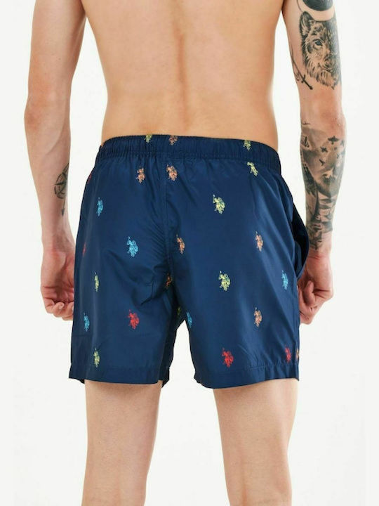 Coty Men's Swimwear Blue Shorts with Prints