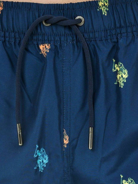 Coty Men's Swimwear Blue Shorts with Prints