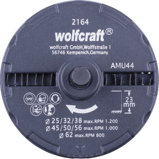 Wolfcraft Ποτηροπρίονο με Διάμετρο από 25mm έως 62mm